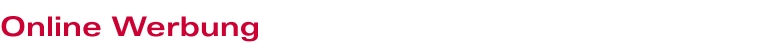 Online Werbung Online Werbung