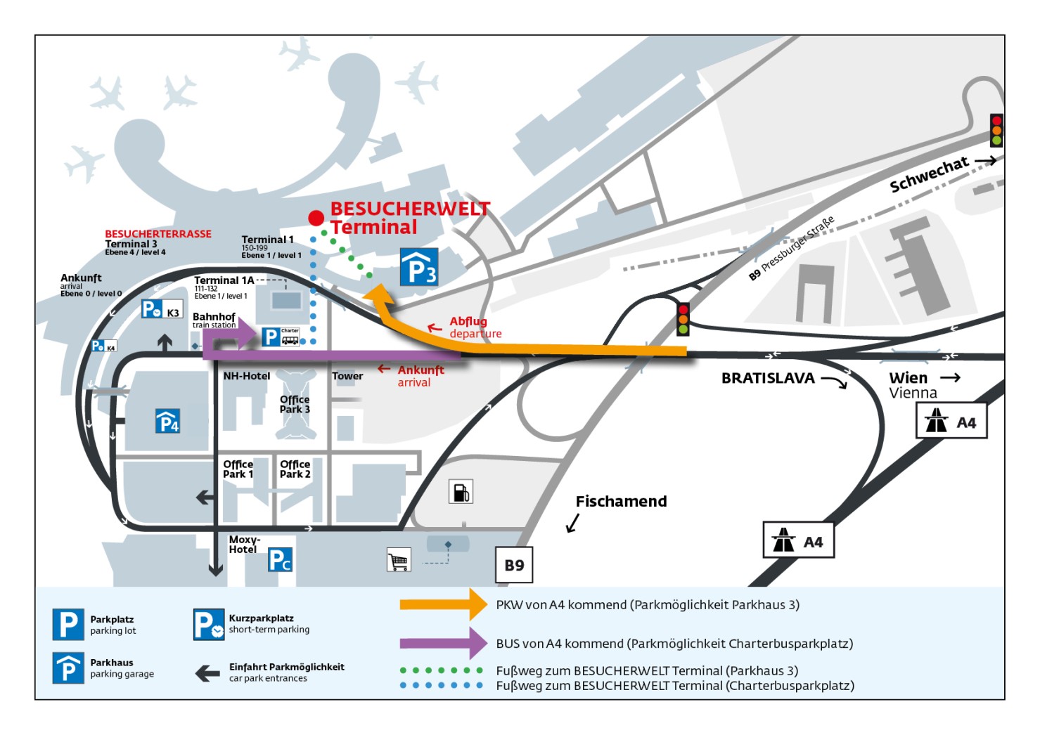 Flughafen Wien - Besucherwelt