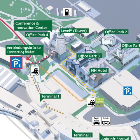 3D Plan Flughafen Wien