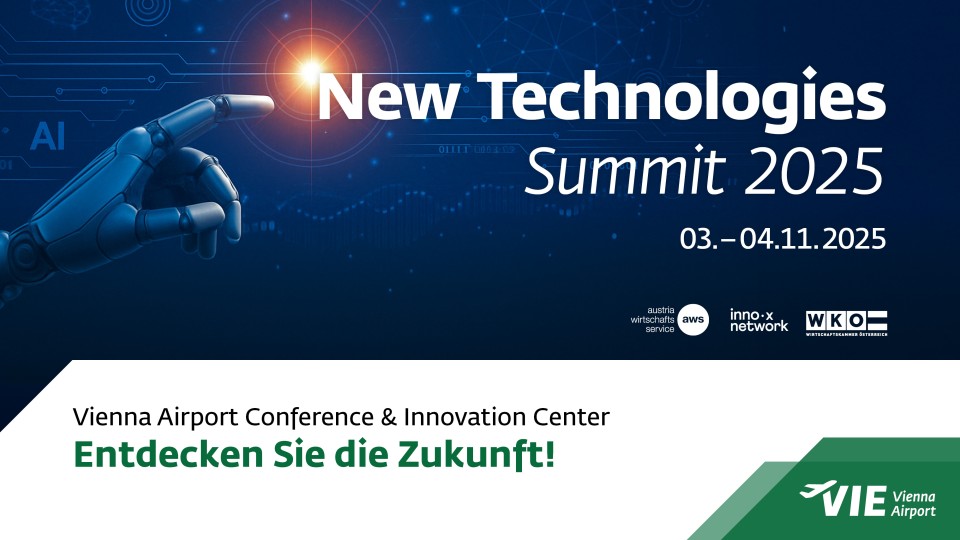 Banner for the New Technologies Summit